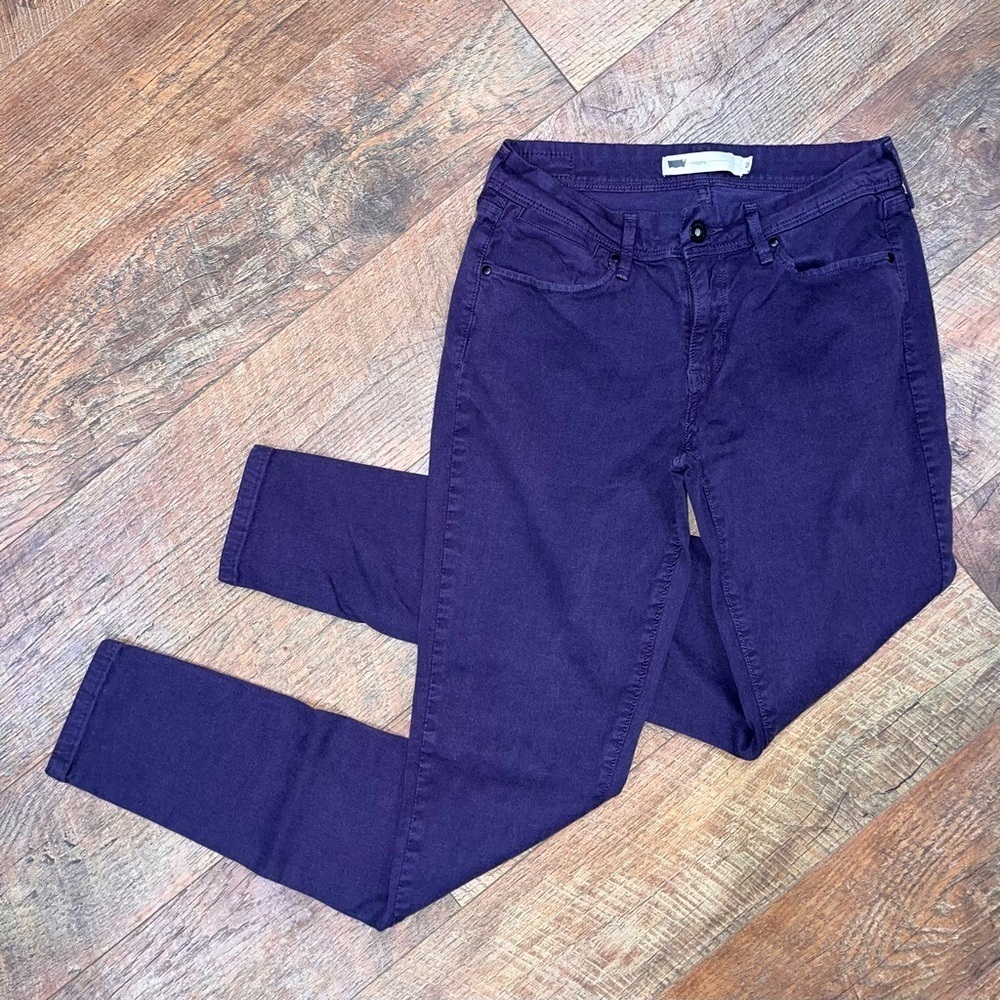 Women’s Purple Skinny Jeans